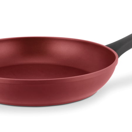 PADERNO Classic Frying Pan, PFOA-Free, Non-Stick, Maroon, 30cm