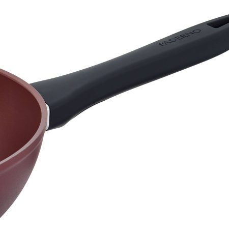 PADERNO Classic Wok Stir Fry Pan, Non-Stick, Maroon, 30-cm