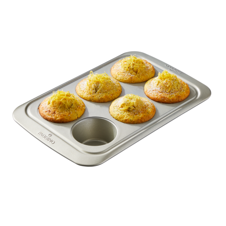 PADERNO Non-Stick Jumbo Muffin Tin, 6-Cup