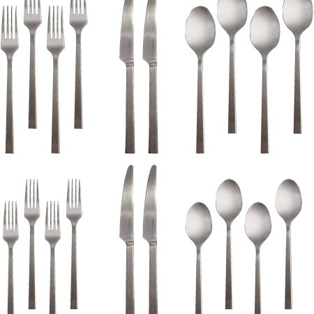 PADERNO Laurier 20pc Stainless Steel Flatware Set, Serves 4