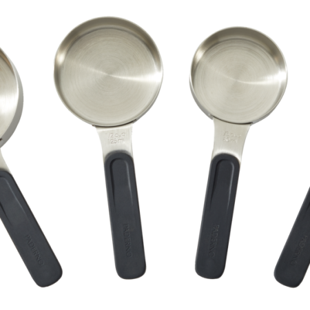 PADERNO  Stainless Steel Measuring Cups with Magnetic Handle, 4-pc