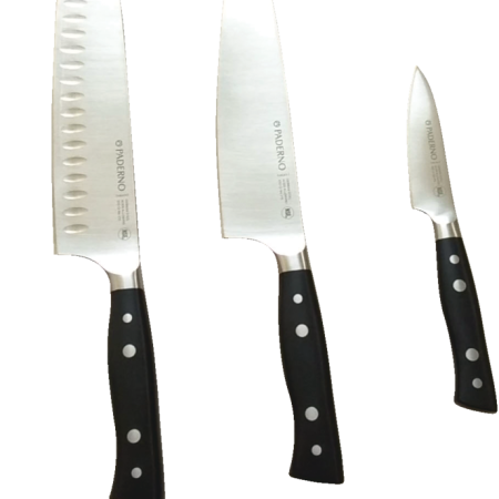 PADERNO Montgomery Stainless Steel Multi-Purpose Knife Set, 3-pc