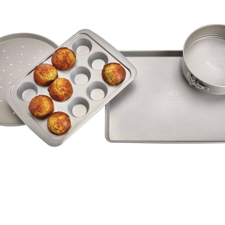 PADERNO Professional Non-Stick Muffin Tin, 12-Cup