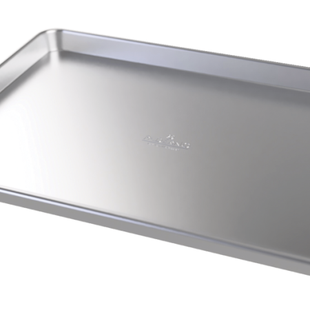 PADERNO Professional Uncoated Aluminum Half Baking Sheet, 18 x 13-in