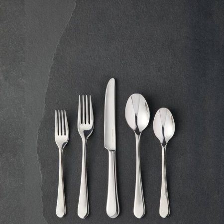 PADERNO Richmond Polished Stainless Steel Flatware Set, Serves 4, 20-pc