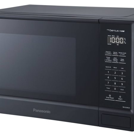 Panasonic NN-SU64LB Countertop Microwave, 1.3-cu.ft., Matte Black