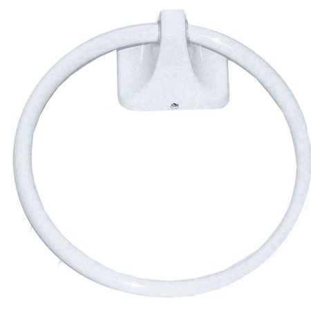 Peerless® Weston Metal Bathroom Towel Ring, White