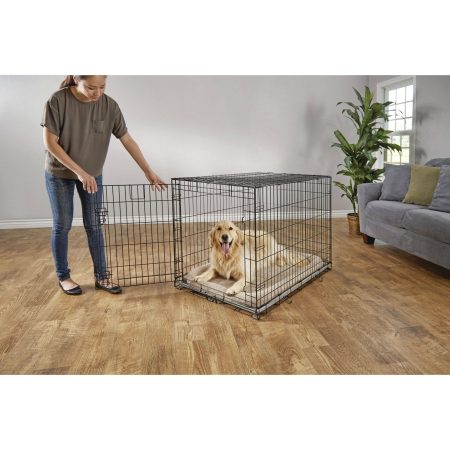 Petco 1-Door X-Large Folding Dog Crate, 42-in L x 29-in W x 30-in H