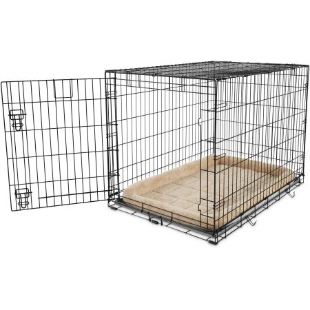 Petco 1-Door X-Large Folding Dog Crate, 42-in L x 29-in W x 30-in H