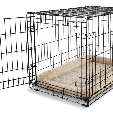 Petco 1-Door Large Folding Dog Crate, 36-in L x 23-in W x 25-in H