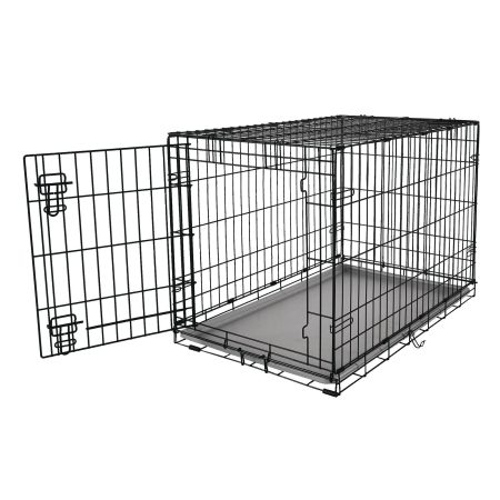 Petco 1-Door Large Folding Dog Crate, 36-in L x 23-in W x 25-in H