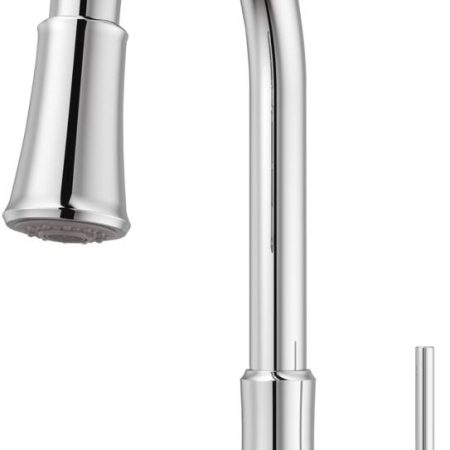 Pfister Classic Single Handle Pull Down Kitchen Faucet, Chrome