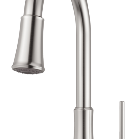 Pfister Classic Single Handle Pull Down Kitchen Faucet, Brushed Nickel