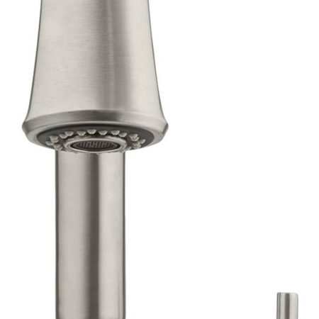 Pfister Classic Single Handle Pull Down Kitchen Faucet, Brushed Nickel