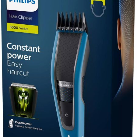 Philips Series 5000: HC5612/15 Cordless Trimmer/Clipper Haircutting Kit with Guide Combs, 4-pc