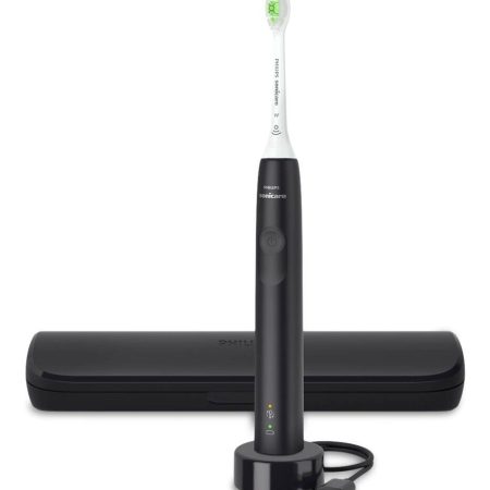 Philips Series 4900 Sonicare Smart Timer Toothbrush, 2-weeks per Charge, Black or White