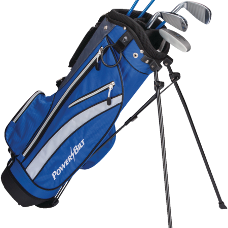 PowerBilt Junior Tour Golf Club Set, Lightweight, For Ages 5-8, Right-Hand, Blue