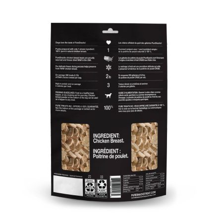 PureSnacks Freeze Dried Chicken Breast Dog Treats