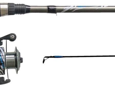 Quantum Metrix Spinning Fishing Rod and Reel Combo, Anti-Reverse, Medium, 6.6-ft, 3-pc