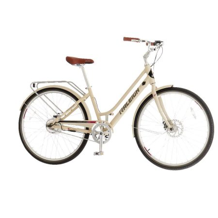 Raleigh Dobson Comfort Electric Bike,  700C, Beige