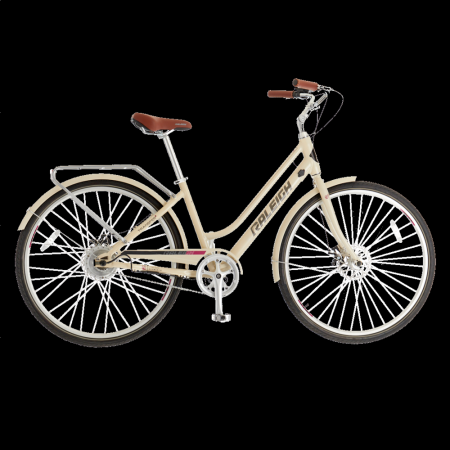 Raleigh Dobson Comfort Electric Bike,  700C, Beige