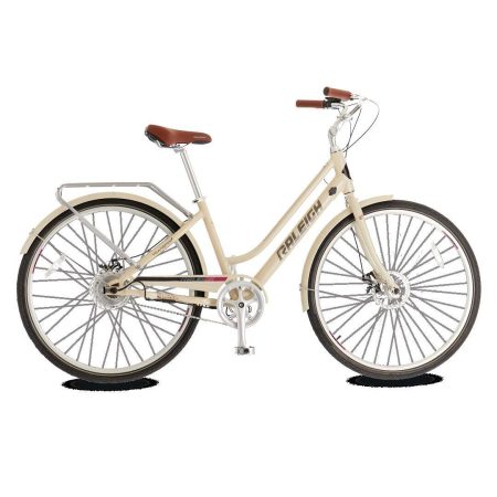 Raleigh Dobson Comfort Electric Bike,  700C, Beige