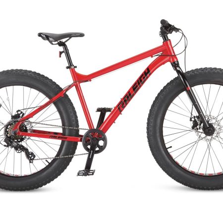 Raleigh Rogue Hardtail Mountain Fat Tire Bike, 26-in, Red