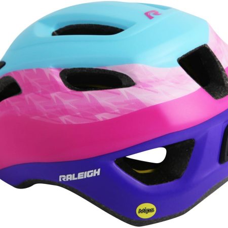 Raleigh Venture MIPS Bike Helmet, Child, Blue/Pink