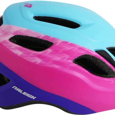 Raleigh Venture MIPS Bike Helmet, Child, Blue/Pink