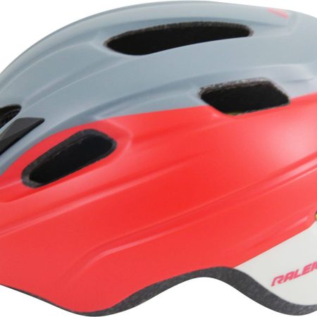 Raleigh Venture MIPS Bike Helmet, Youth, Grey/Orange