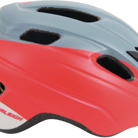 Raleigh Venture MIPS Bike Helmet, Youth, Grey/Orange