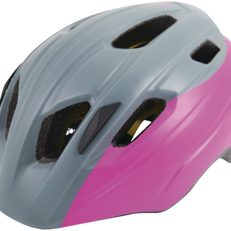 Raleigh Venture MIPS Bike Helmet, Youth, Grey/Pink