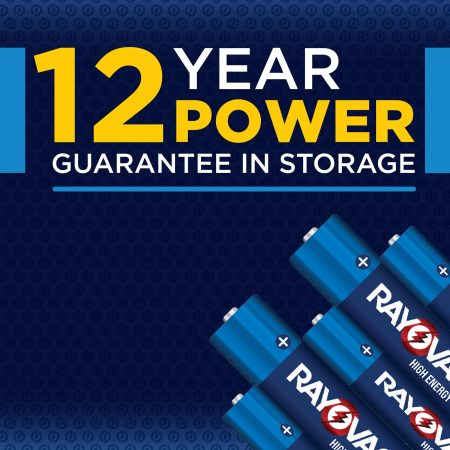 Rayovac HIGH ENERGY™ 36-Pk AA Alkaline Batteries, Long Lasting, All PurPose