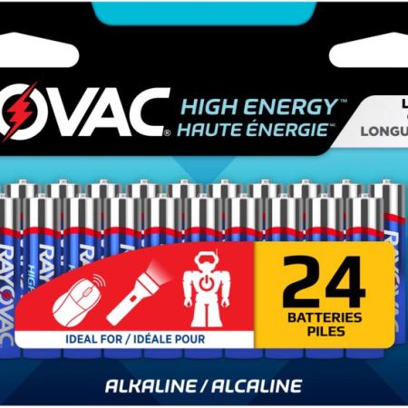 Rayovac HIGH ENERGY™ 24-Pk  AAA Alkaline Batteries, Long Lasting, All PurPose