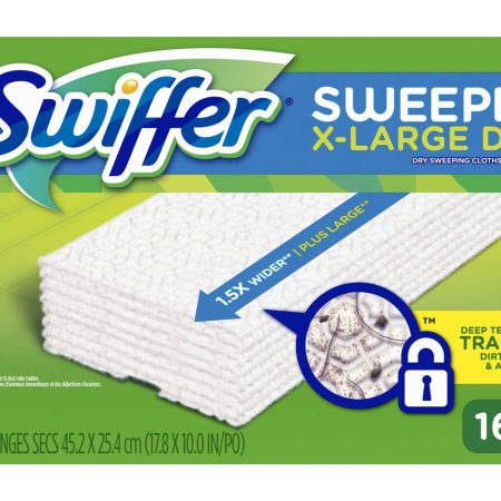 Swiffer Sweeper XL Dry Sweeping Cloths, 16 count