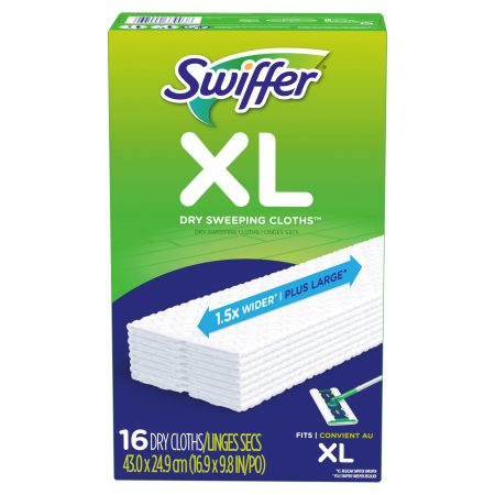 Swiffer Sweeper XL Dry Sweeping Cloths, 16 count