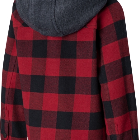 Ripzone Boys' 2-6 Hideout Hooded Flannel Shirt