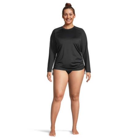 Ripzone Women's SL Long Sleeve Ruched Rashguard