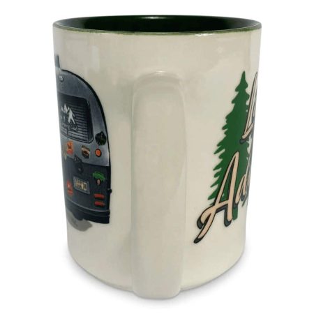 RIVERS EDGE Live the Adventure Ceramic Mug, 16-oz