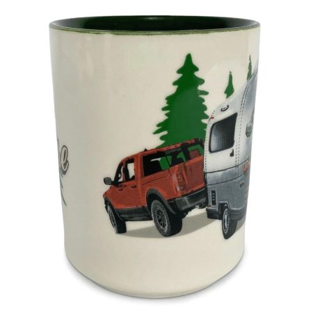 RIVERS EDGE Live the Adventure Ceramic Mug, 16-oz