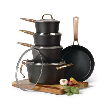 Heritage The Rock PRO Cookware Set, Non-Stick, 10-pc