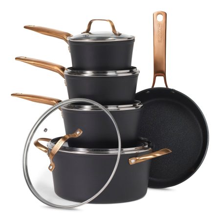 Heritage The Rock PRO Cookware Set, Non-Stick, 10-pc