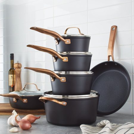 Heritage The Rock PRO Cookware Set, Non-Stick, 10-pc