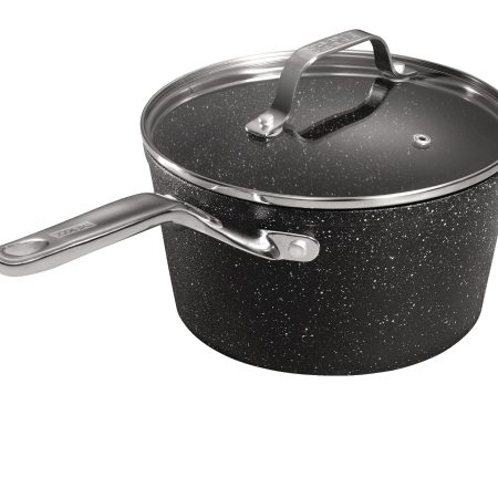 Heritage The Rock Forged Stockpot Saucepan, PFOA-Free, Dishwasher & Oven Safe