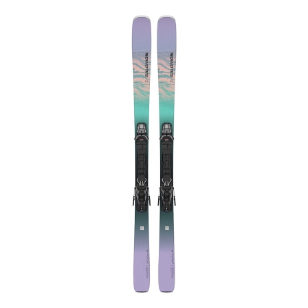 Salomon Women's Stance All Mountain Skis 2024 With M11 GW Bindings