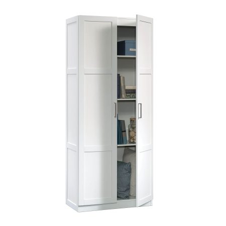 Sauder 2-Door Cabinet, White