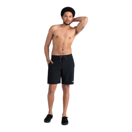 Saxx Men's Betawave 2 in 1 Swim Boardshorts, 19", Fade-Resistant, With Mesh Liner