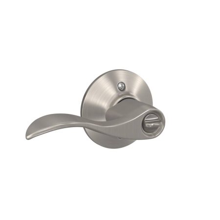 Schlage Accent Keyed Entry Door Lever, Lifetime Warranty, Satin Nickel