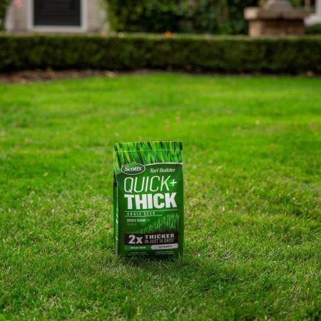 Scotts Turf Builder Quick + Thick™ Shade Grass Seed & Fertilizer Mix, 1.2-kg