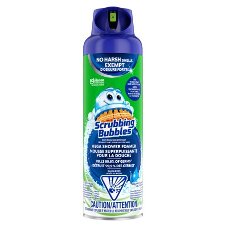 Scrubbing Bubbles Mega Shower Foamer Bathroom Cleaner Spray, 567-g